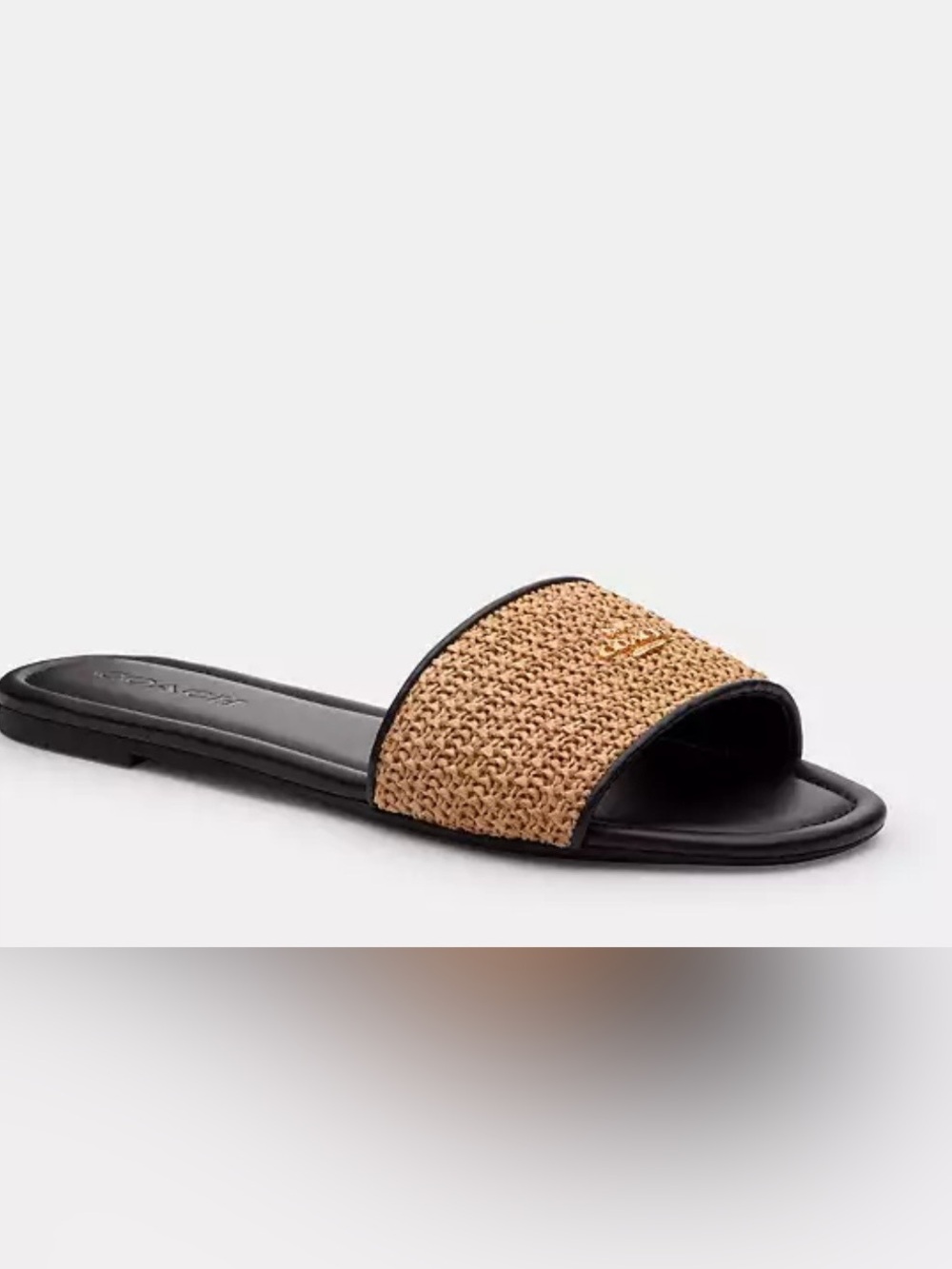 Coach Raffia Slide Sandal size 9
WORN ONCE